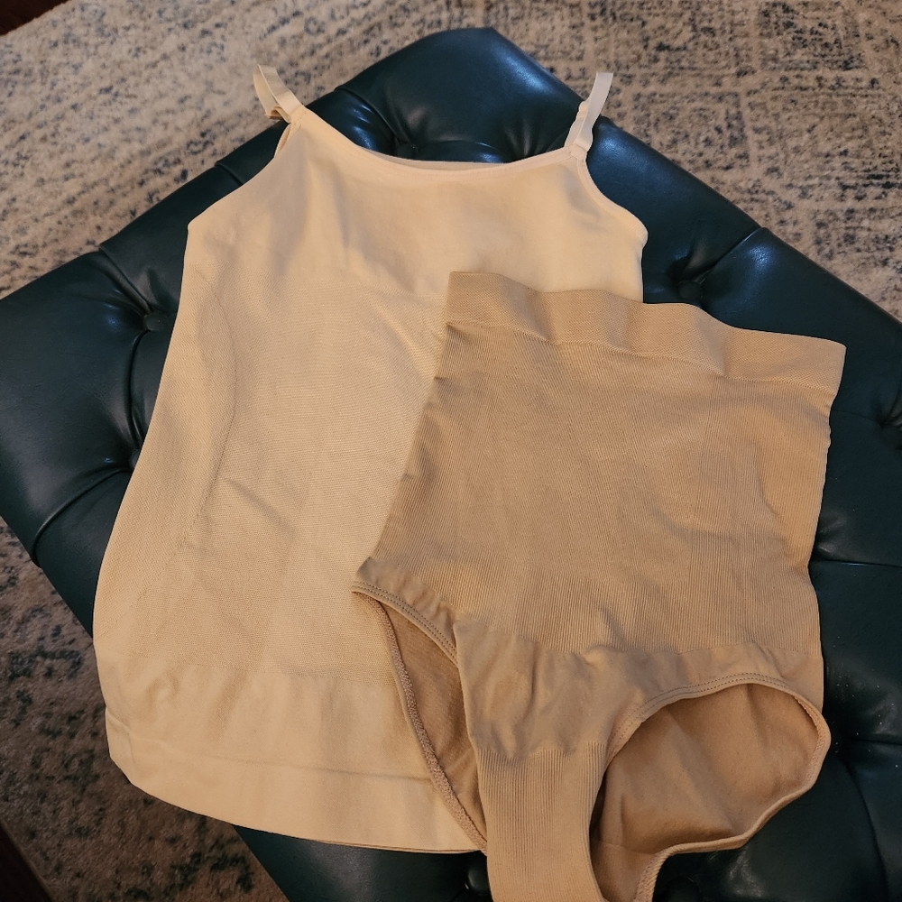 Empetua Shapermint Bundle Beige Shapewear Set S/M New